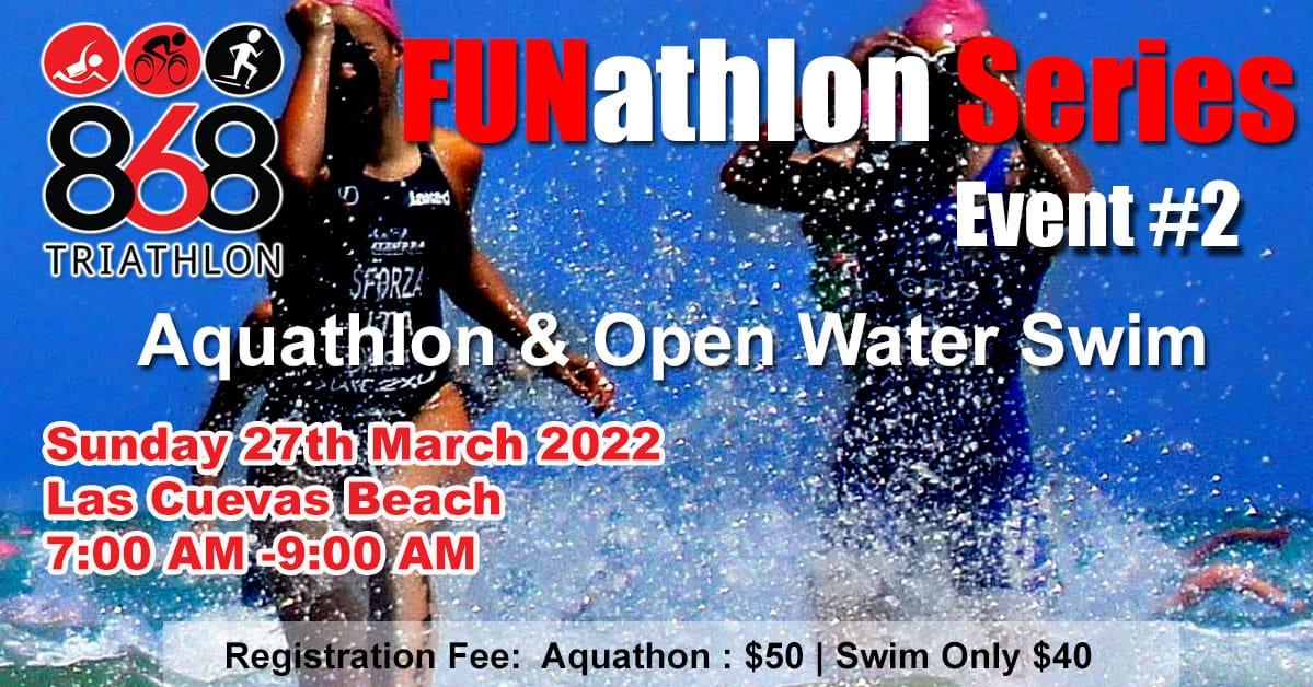 868 Triathlon FUNathlon Event #2 FunAthlon event poster